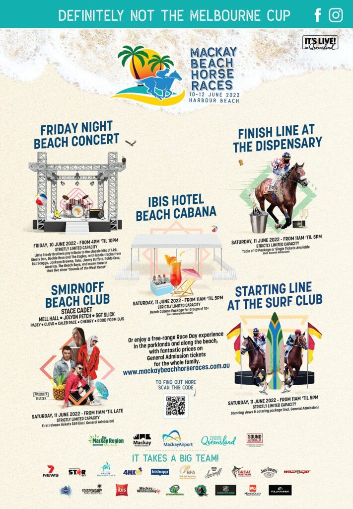 Mackay Beach Horse Races!